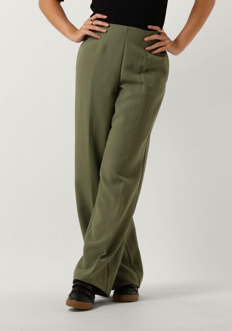 Grüne MSCH COPENHAGEN Weite Hose MSCHBARBINE HW PANTS - large
