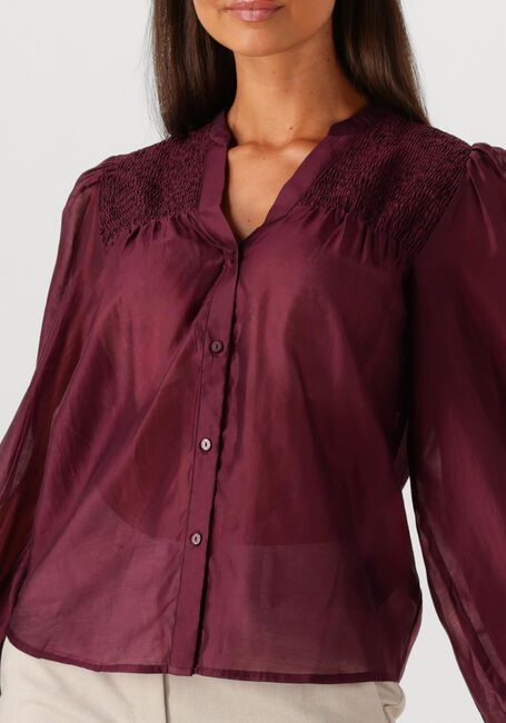 Bordeaux CO'COUTURE Blusen TAFFY SMOCK V-SHIRT - large