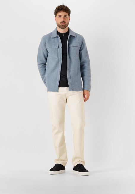 Hellblau PURE PATH Overshirt REGULAR FIT FLANNEL OVERSHIRTS - large