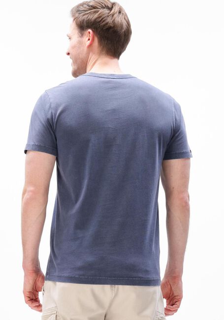 Blaue PME LEGEND T-shirt ACID WASH + GARMENT DYE - large