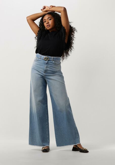 Schwarze TWINSET MILANO T-shirt KNITTED BLOUSE - large