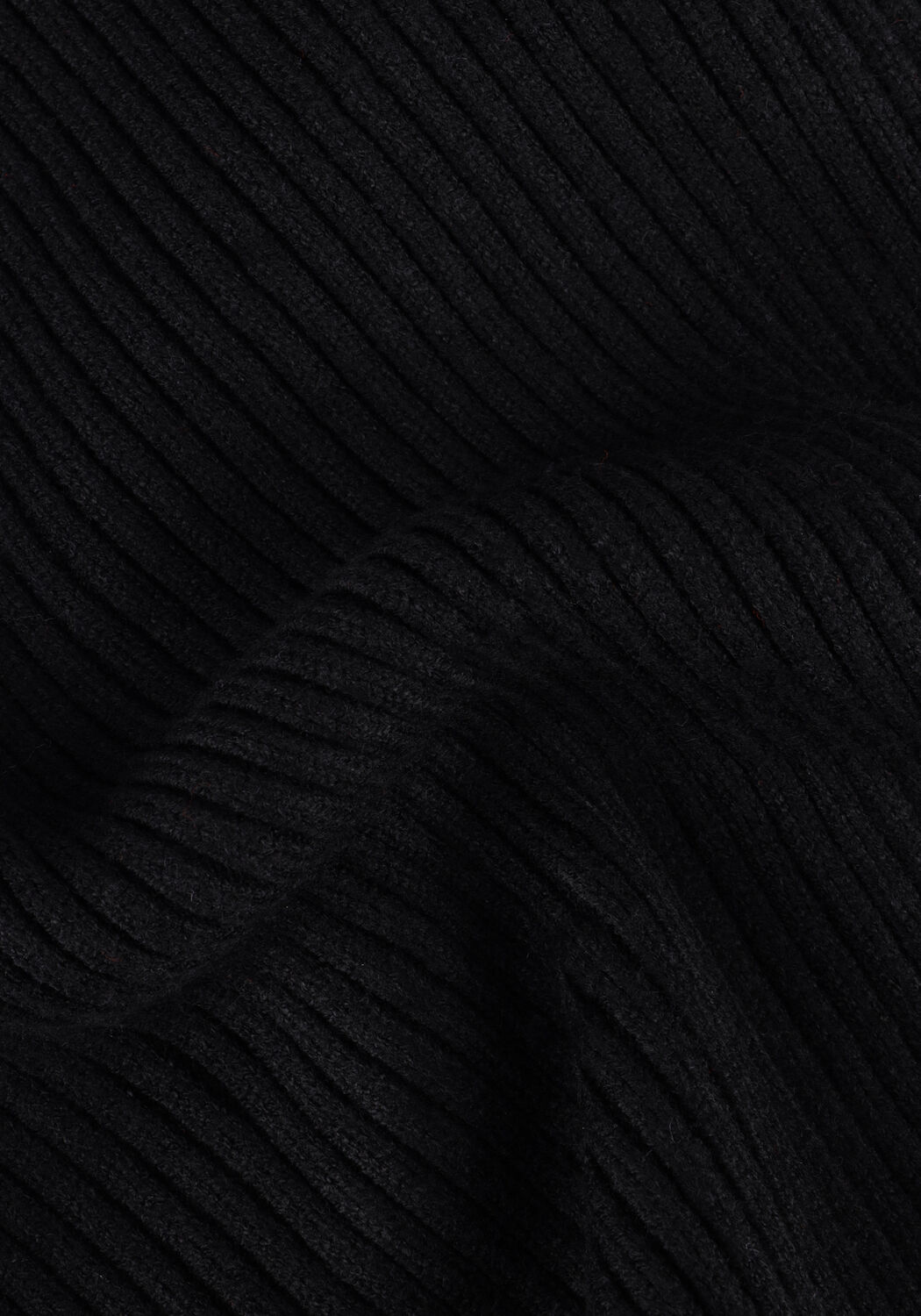 Schwarze MINUS Minikleid AVA KNIT TURTLENECK DRESS - large