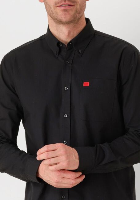 Schwarze HUGO Casual-Oberhemd EVITO - large