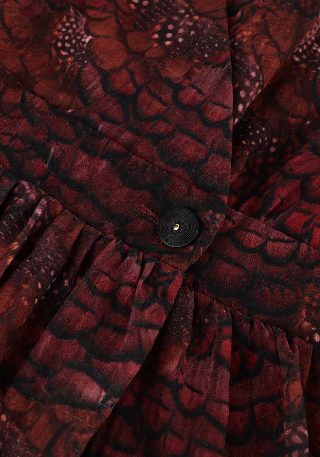 Bordeaux SCOTCH & SODA Minikleid WRAP MINI DRESS - large