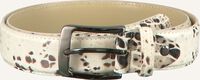 Weiße REHAB Gürtel BELT CROCO DUO - medium