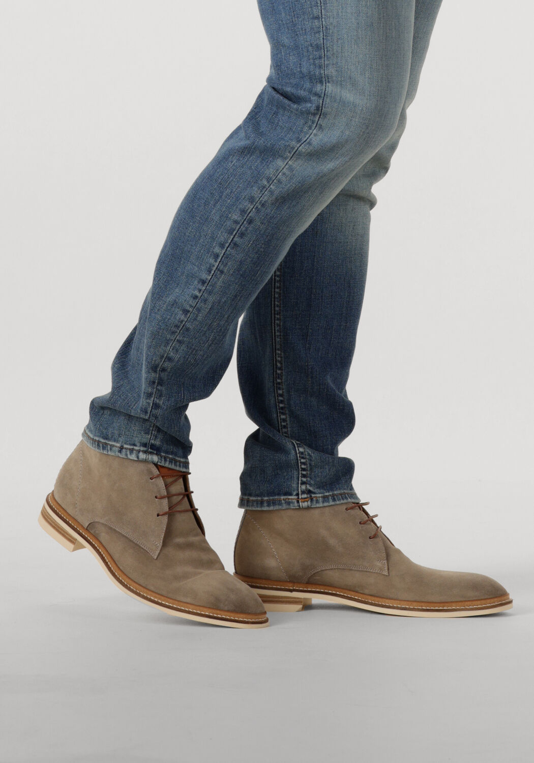 Beige GIORGIO Schn&uuml;rschuhe 56409 - large