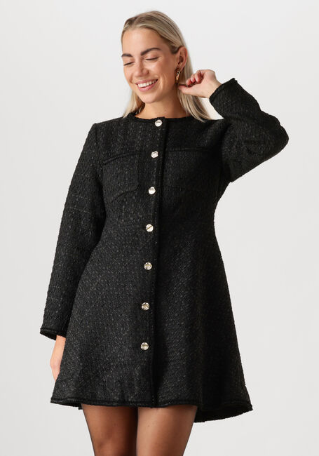 Schwarze Y.A.S. Minikleid YASMALEA LS DRESS - large