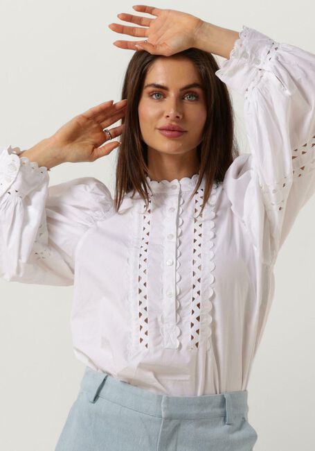 Weiße ANTIK BATIK Blusen RODO BLOUSE - large