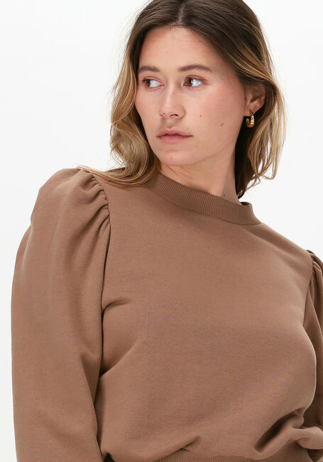 Camelfarbene SECOND FEMALE Sweatshirt CARMELLA SWEAT - large