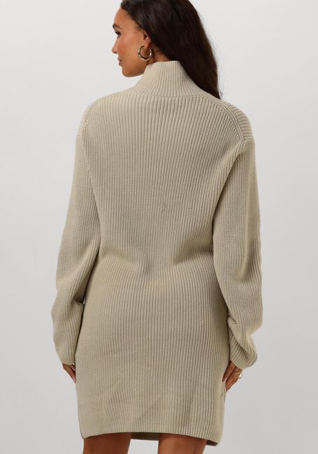 Beige CALVIN KLEIN Minikleid CHUNKY LOOSE SWEATER DRESS - large