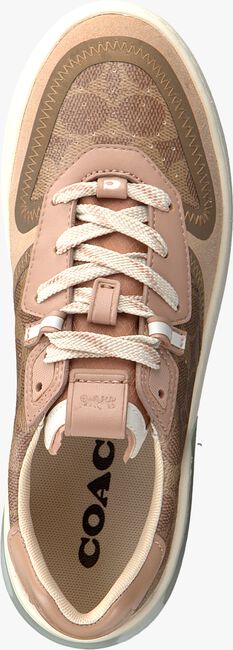 Braune COACH Sneaker low ADB SIG PVC COURT - large