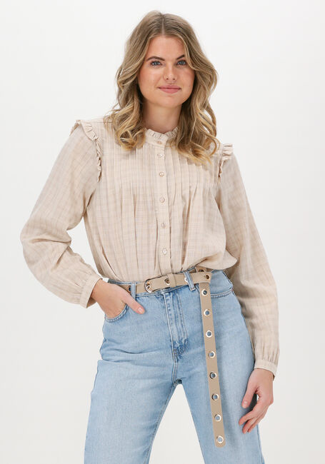 Ecru LOLLYS LAUNDRY Blusen DAWN SHIRT - large