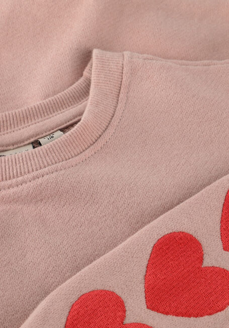 Hell-Pink DAILY7 Pullover SWEATER HEART EMBROIDERY - large