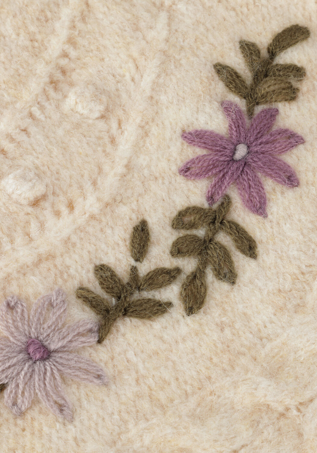 Creme LOUIZON Pullover TAILOR PULL - large