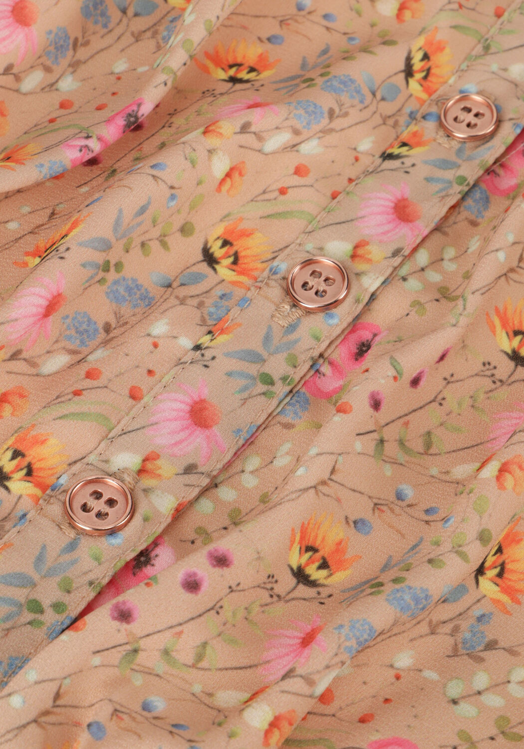 Rosane NONO Blusen TOMAS FLORAL CROPPED BLOUSE PUFFED SLEEVE - large