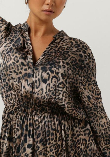 Braune EST'SEVEN Minikleid EST’JOURNEE DRESS BAMBU - large