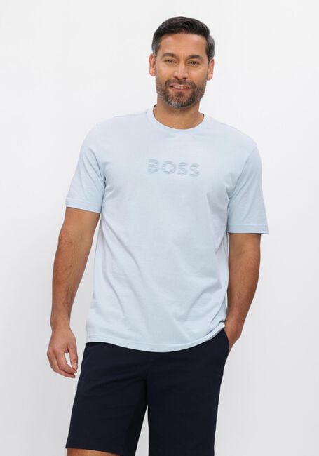 Hellblau BOSS GREEN T-shirt TS_TERRACE LOGO - large
