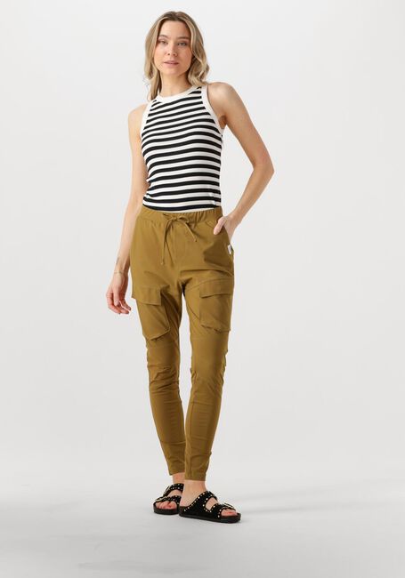 Schwarze PENN & INK Top SINGLET SMALL STRIPE - large