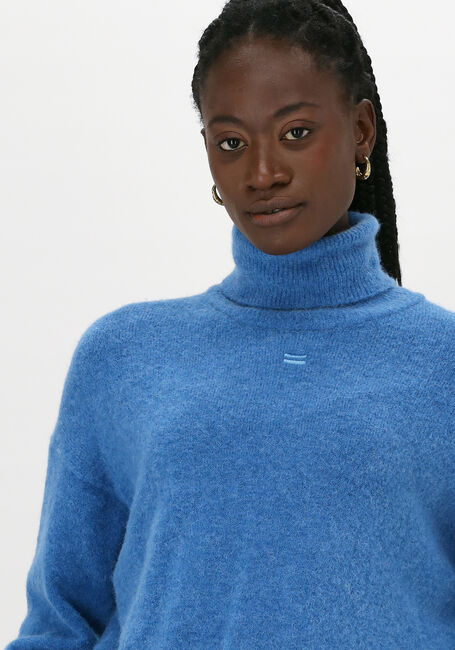 Blaue 10DAYS Rollkragenpullover SOFT TURTLENECK SWEAT - large