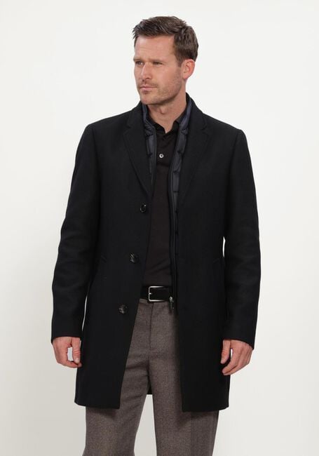 Schwarze STEFANO LAURAN M&auml;ntel SL-CASPER - large