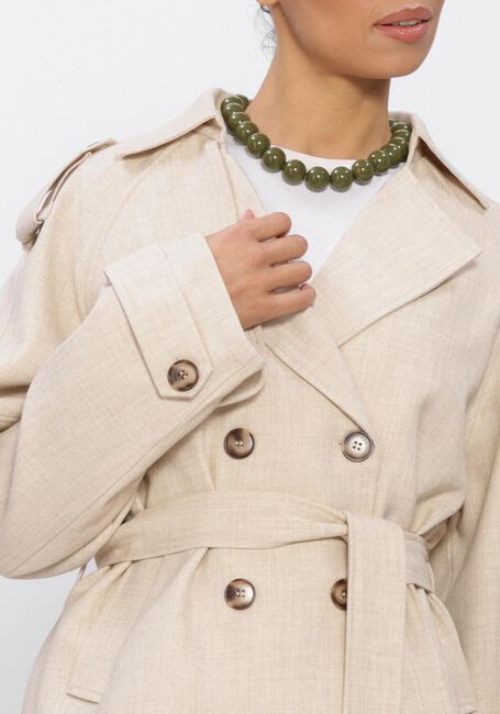 Beige GRACE & MILA Trenchcoats SS26111004 - large