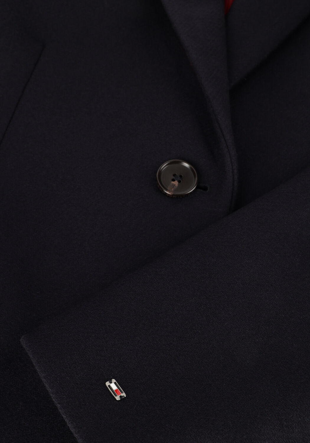 Dunkelblau TOMMY HILFIGER M&auml;ntel WOOL BLEND CLASSIC COAT - large