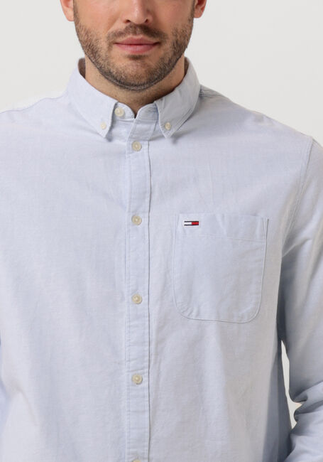 Hellblau TOMMY JEANS Klassisches Oberhemd TJM REG OXFORD SHIRT - large