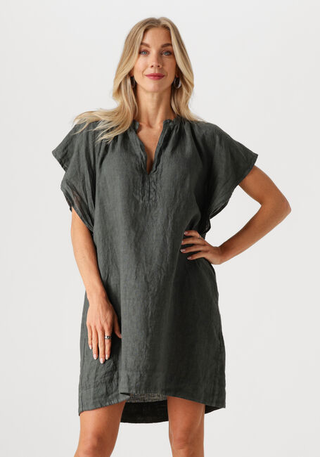 Graue BY-BAR Minikleid VINA LINEN DRESS - large