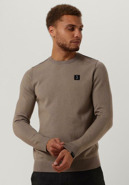 Beige BUTCHER OF BLUE Pullover CLIFDEN CREW - large