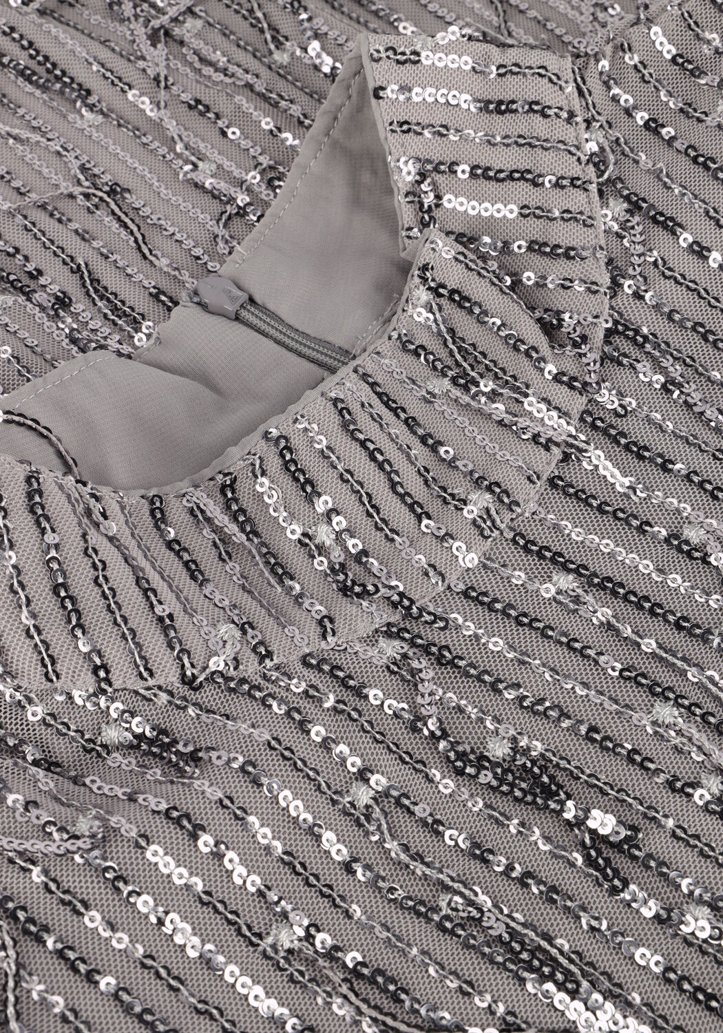 Silberne IBANA Minikleid FRASY - large