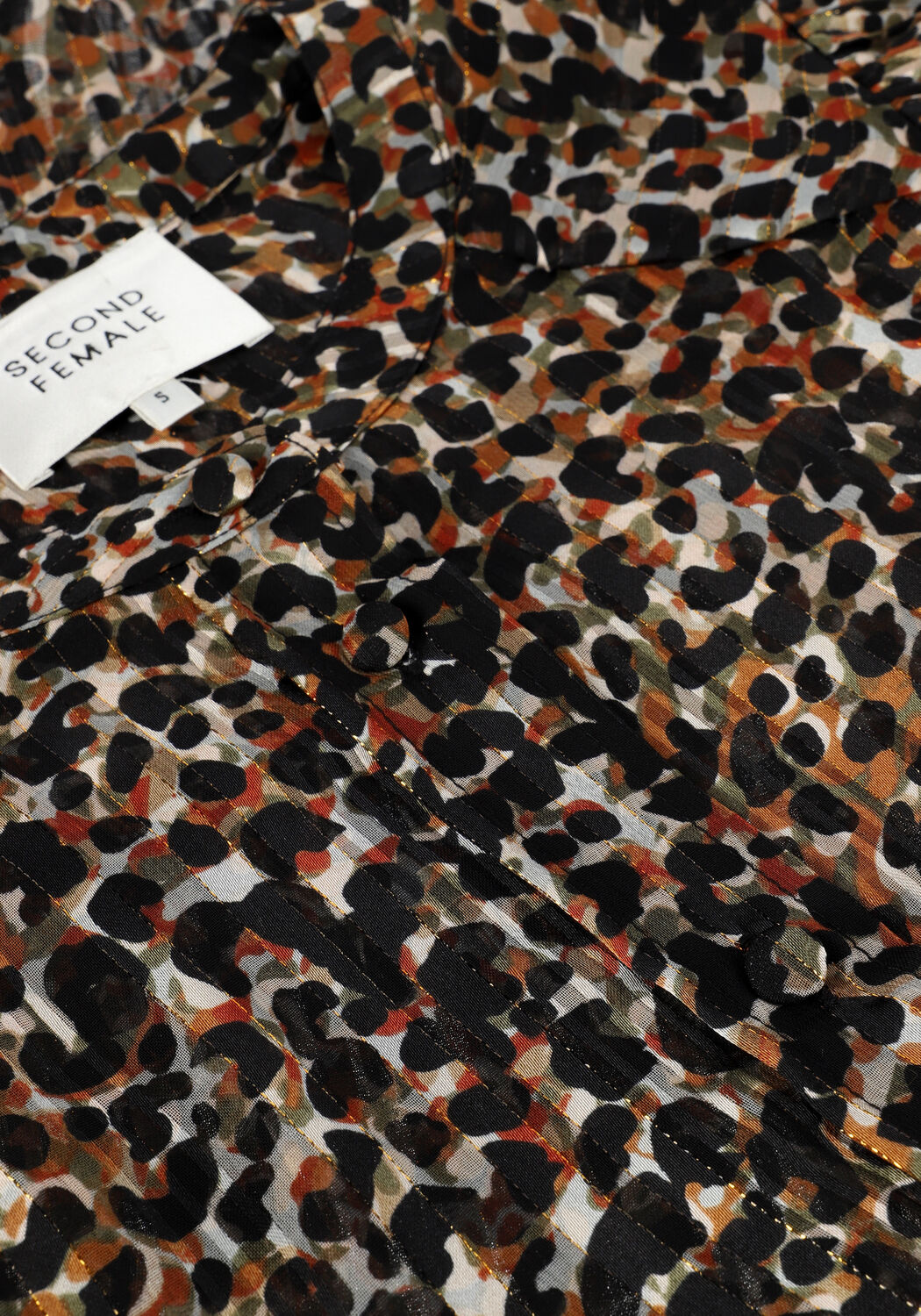 Mehrfarbige/Bunte SECOND FEMALE Blusen ERNA SHIRT - large