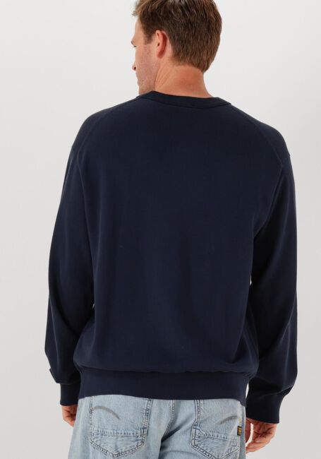 Dunkelblau CALVIN KLEIN Pullover LS EZ CORRON CREWNK SWEATER 12GG - large