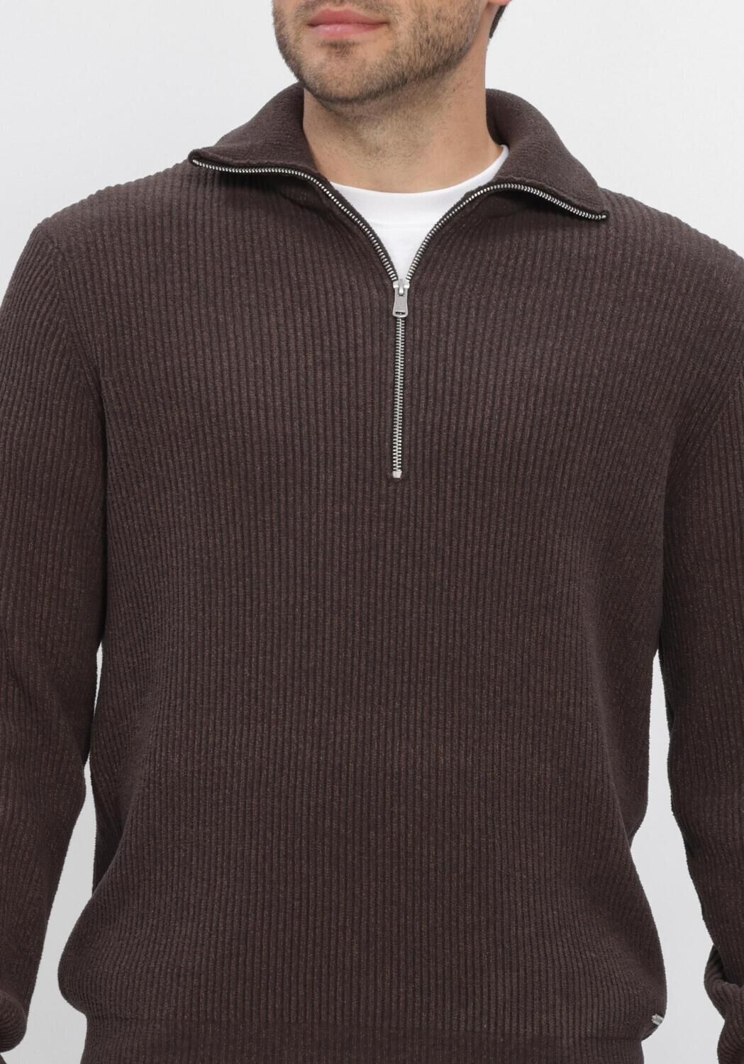 Braune DSTREZZED Pullover DS_JOSIAH SKIPPER - large