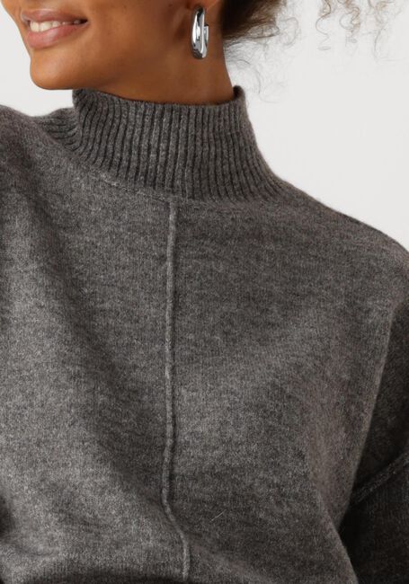 Graue Y.A.S. Pullover YASBALIS LS HIGH NECK KNIT - large