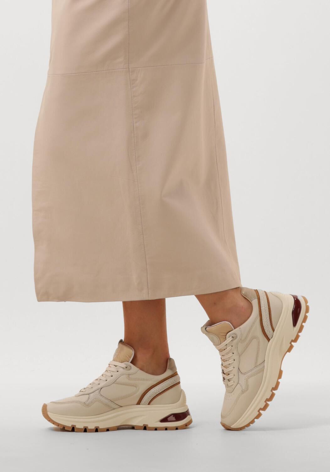 Beige VIA VAI Sneaker Low LIZ DULCE - large