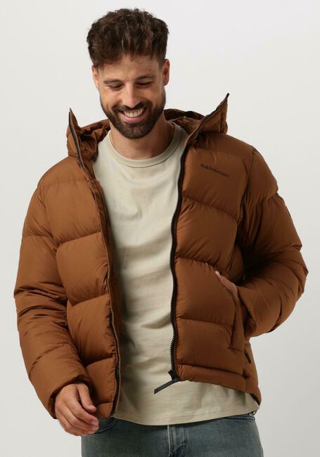 Braune PEAK PERFORMANCE Wattierte Jack RIVEL JACKET - large