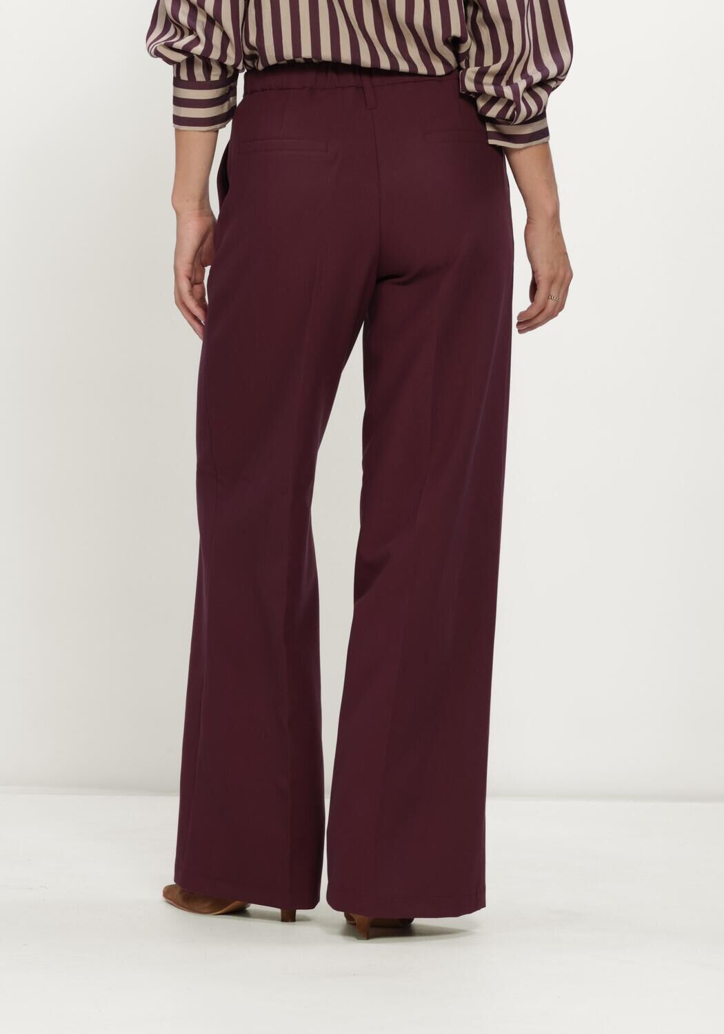 Bordeaux SUMMUM Weite Hose TROUSERS FOAM UNI - large
