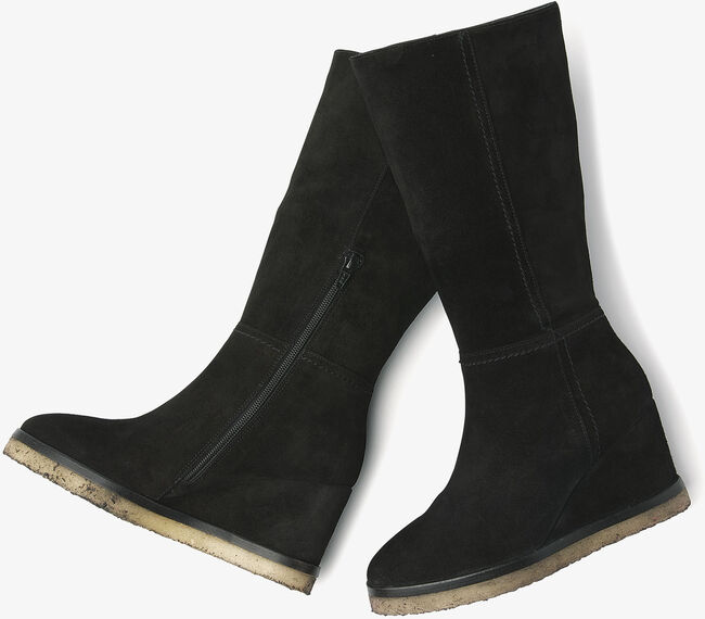 Schwarze VIA VAI Hohe Stiefel AURA MUZE - large