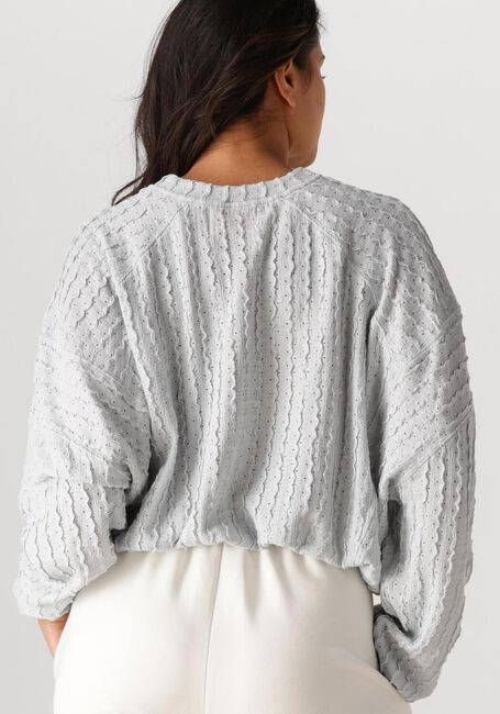 Hellblau STUDIO AMAYA Pullover LUCIE TOP - large