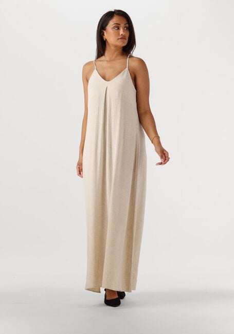 Ecru OBJECT Maxikleid OBJSANNE SL LONG DRESS E OTT - large