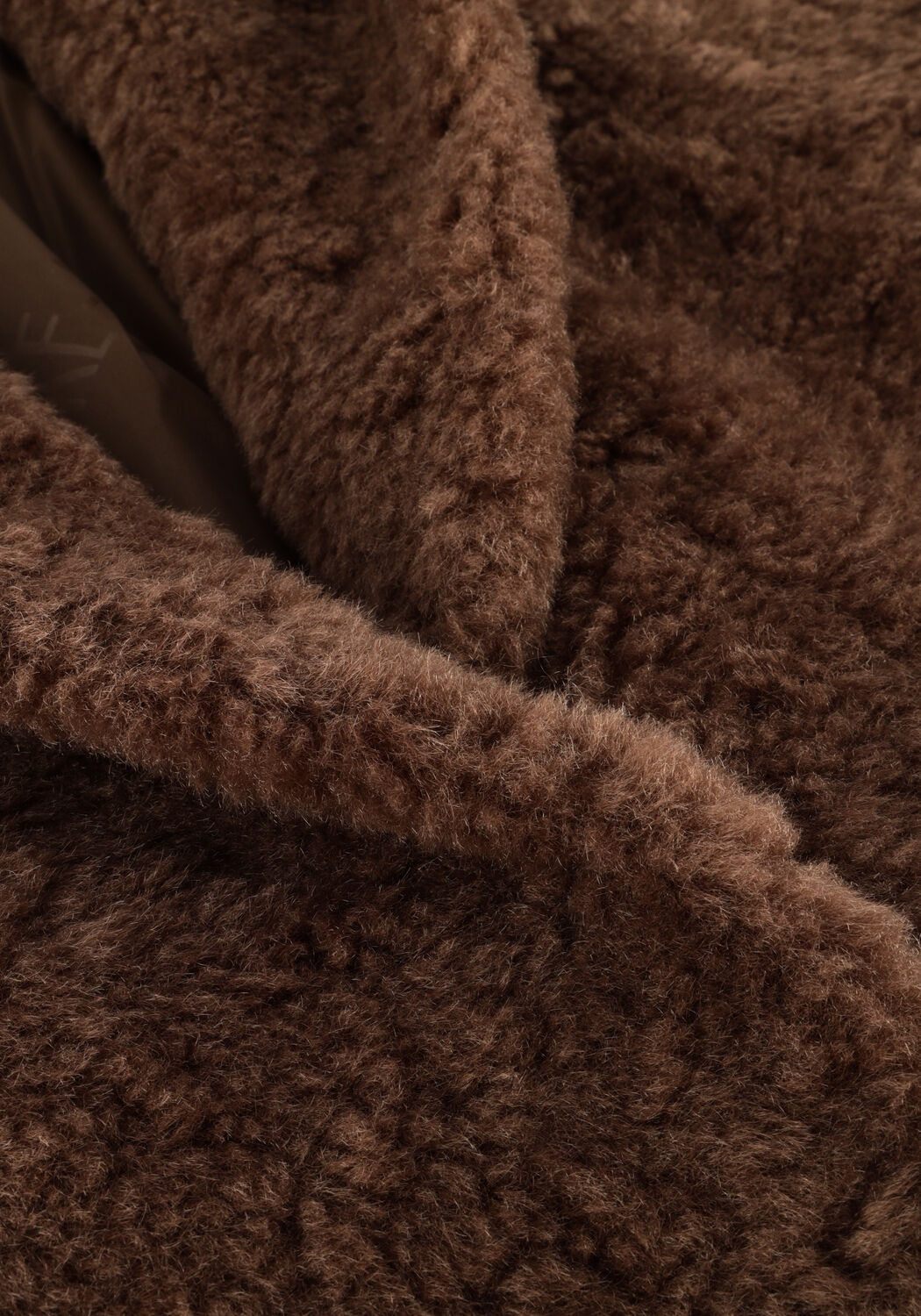Braune NOTRE-V Teddy-Jacke NV-GENEVIEVE - large