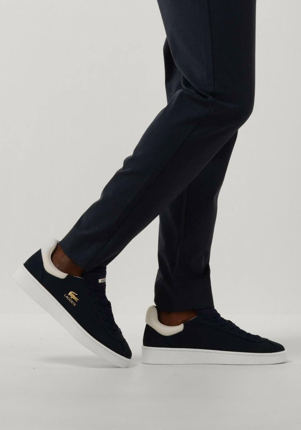 Blaue LACOSTE Sneaker Low BASESHOT PREMIUM - large