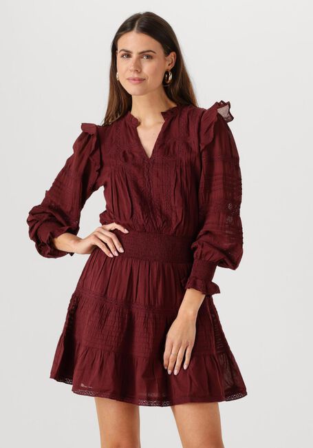 Bordeaux NEO NOIR Minikleid ARAN S VOILE DRESS - large