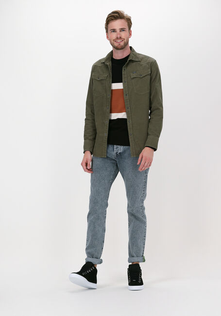 Mehrfarbige/Bunte SCOTCH & SODA Pullover 164023 - LIGHTWEIGHT STRIPED P - large