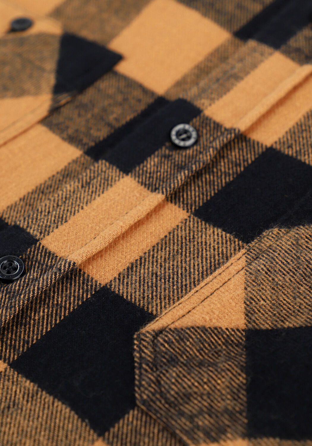 Camelfarbene EDWIN Casual-Oberhemd LABOUR SHIRT LS - large