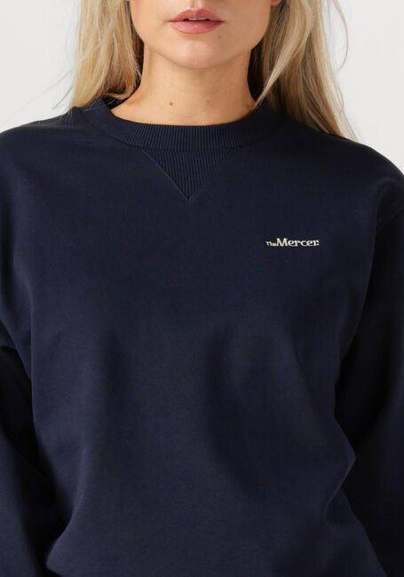 Dunkelblau MERCER AMSTERDAM Sweatshirt THE MERCER BRAND SWEATER - large