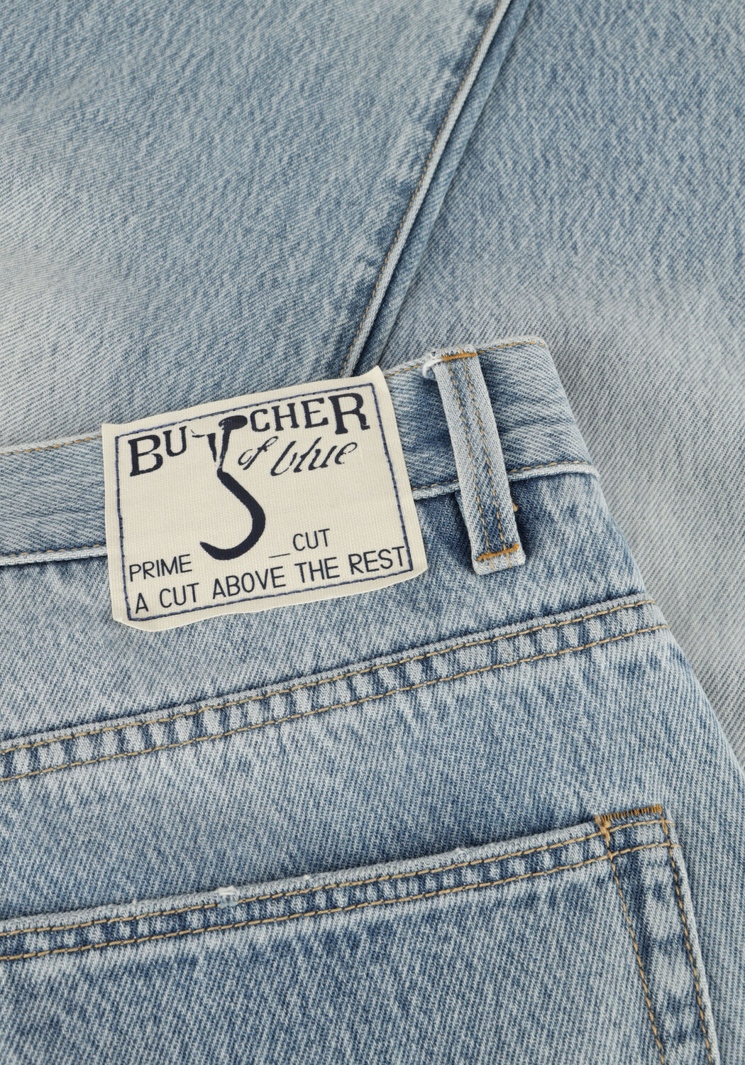 Blaue BUTCHER OF BLUE Straight leg jeans STOCKTON STRAIGHT REDDING LT - large