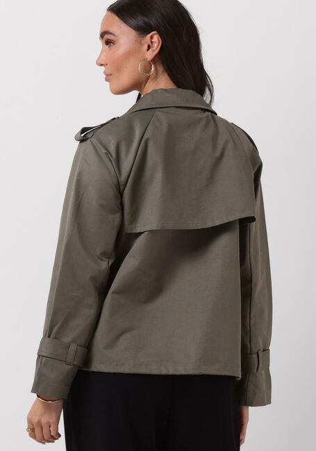 Olive MY ESSENTIAL WARDROBE Trenchcoats MIRAMW SHORT TRENCHCOAT - large