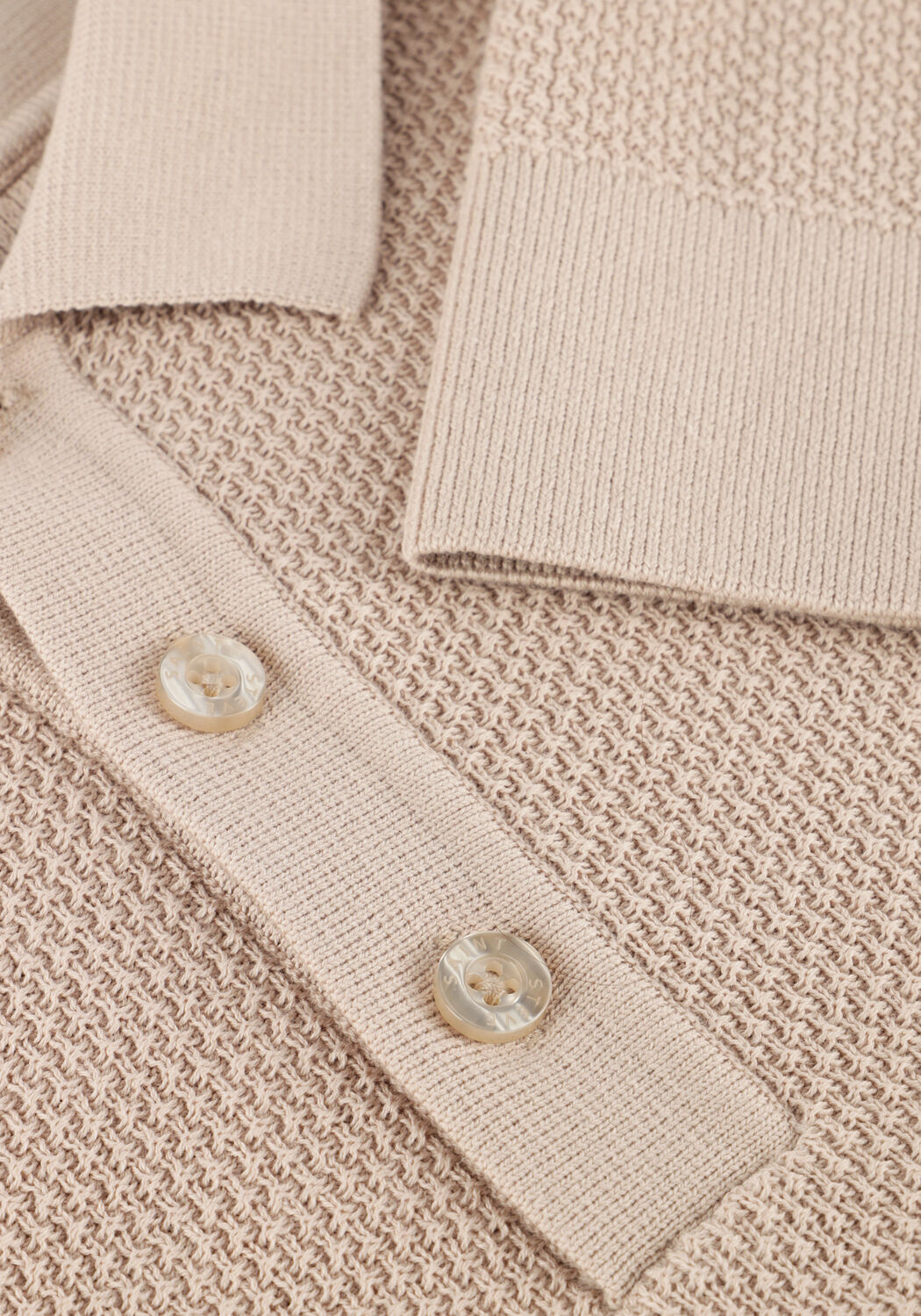 Beige SAINT STEVE Polo-Shirt GUNTHER - large