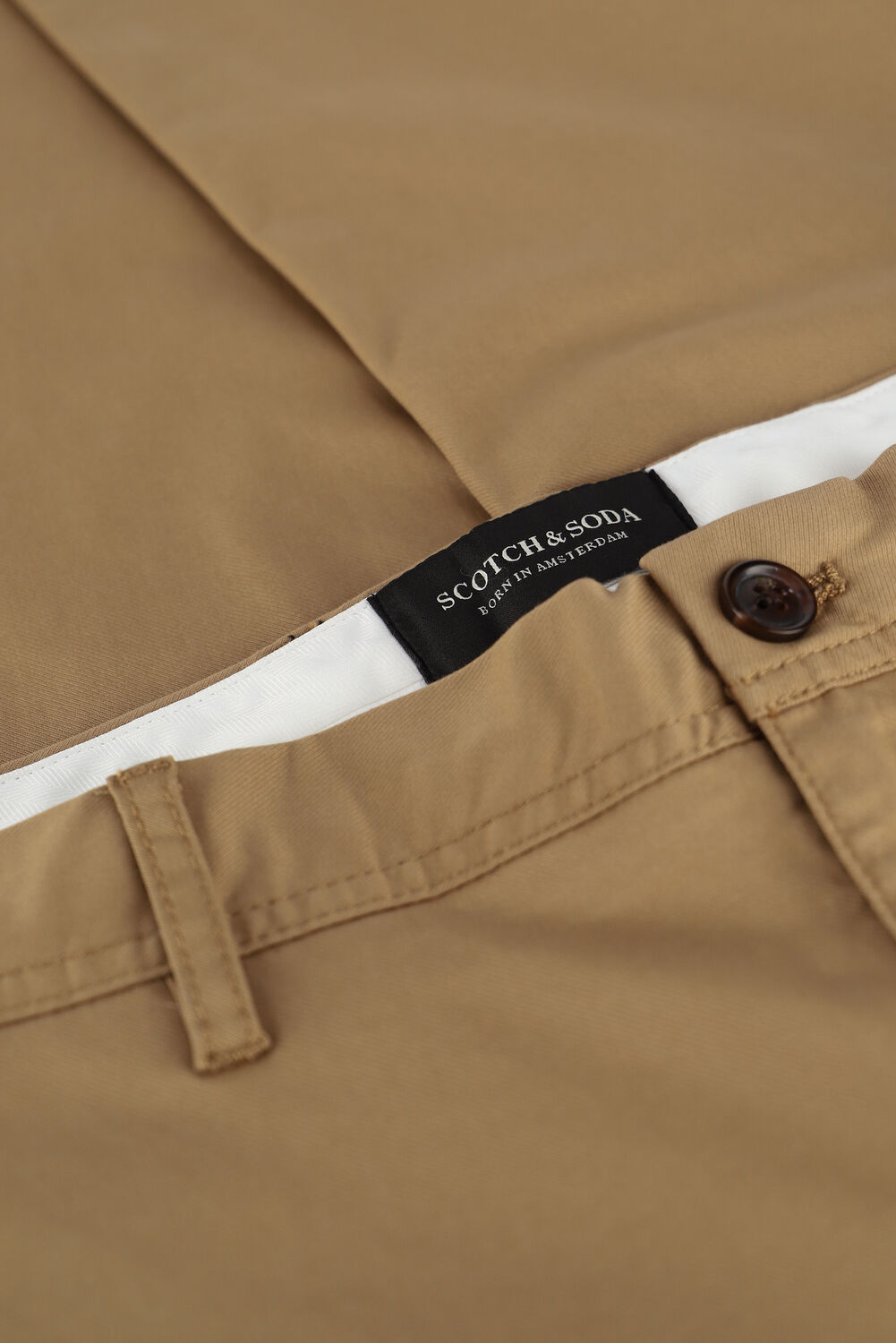 Camelfarbene SCOTCH & SODA Chino 163322 - MOTT SUPER SLIM-FIT C - large